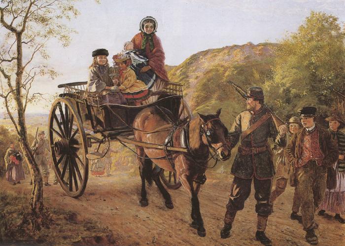 Frederick bacon barwell The Hero of the Day (mk37) Spain oil painting art